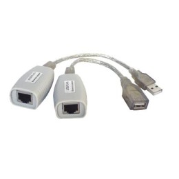 1000634344 OSNOVO | Удлинитель USB 1.1 интерфейса для клавиатуры и мыши по кабелю витой пары (кат.5/5E/6) до 100м USB звуковые платы и т.д. до 70м TA-U1/1+RA-U1/1