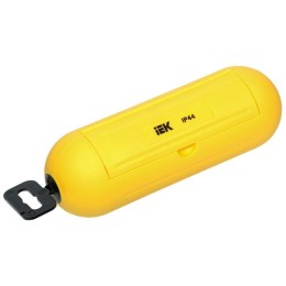 WBX10-44-K05 IEK | Бокс для защиты кабельного соединения IP44 желт.
