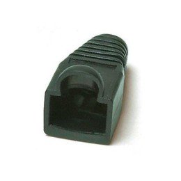 251952 Hyperline | Колпачок изолирующий BOOT-BK-10 для разъемов RJ45 черн. (уп.10 шт)