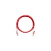 NMC-PC4UE55B-005-CS-RD NIKOMAX | Шнур коммутационный с замком U/UTP 4 пары кат.6 (Класс Е) 250МГц 2хRJ45/8P8C T568B мж BC (чистая медь) 24AWG (7х0195мм) LSZH нг(А)-HFLTx красн. 5м