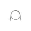 NMC-PC4UD55B-ES-050-C-GY NIKOMAX | Шнур коммутационный кат.5E (класс D) U/UTP 4 пары 25 AWG (7х175мм) 100МГц 2хRJ45 (8P8C) T568B заливной с защитой защелки мж BC чистая медь LSZH нг(А)-HFLTx сер. 5м