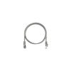 NMC-PC4SD55B-ES-010-C-GY NIKOMAX | Шнур коммутационный кат.5E (класс D) F/UTP 4 пары 26 AWG (7х150мм) 100МГц 2хRJ45 (8P8C) T568B заливной с защитой защелки мж BC чистая медь LSZH нг(А)-HFLTx сер. 1м