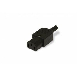 47865 Hyperline | Разъем CON-IEC320C13 IEC 60320 C13 220В 10А на кабель (плоские контакты)