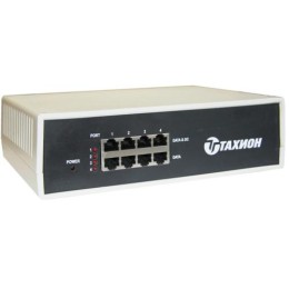 40022 Тахион | Инжектор 4-х канальный для питания по сети Ethernet IР-камер или другого оборудования поддерживающего стандарты технологии PoE IEEE 802.3af IEEE 802.3at PoE-24-I