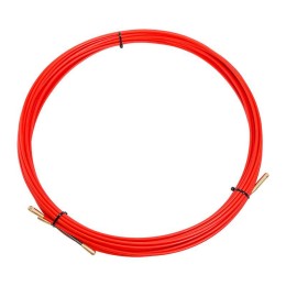 47-1015 Rexant | Протяжка кабельная (мини УЗК в бухте) 15м стеклопруток d3.5мм красн.