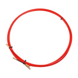 47-1005 Rexant | Протяжка кабельная (мини УЗК в бухте) 5м стеклопруток d3.5мм красн.