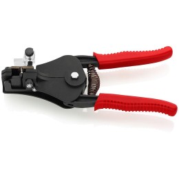 KN-1221180 KNIPEX | Стриппер со сменными фасонными ножами L-180мм пластиковые рукоятки