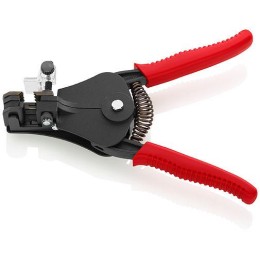 KN-1211180 KNIPEX | Стриппер со сменными фасонными ножами зачистка: d 0.5 1.2 1.6 2.0мм L-180мм пластиковые рукоятки
