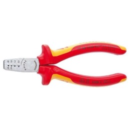 KN-9768145A KNIPEX | Пресс-клещи VDE для обжима контактных гильз L-145мм диэлектрические