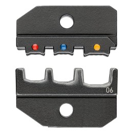 KN-974906 KNIPEX | Плашка опрессовочная под изолированные кабельные наконечники штекерные соединители и стыковые соединители