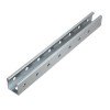 LO33013 КМ-Профиль | Профиль-Страт перфорированный 41х41 L2000 1.5мм STP41-41-2000 3P тройная перфор.
