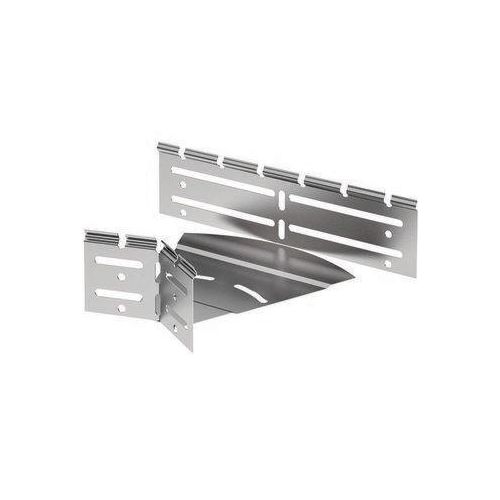 36012 DKC | Угол для лотка горизонтальный изменяемый 0-45град. 80х80 CPO
