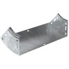 CPV51-0-45-100-400-HDZ IEK | Угол для лотка плавный 45град. 400х100 В10 ESCA HDZ
