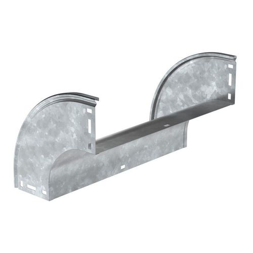 CPV41-0-90-100-400-HDZ IEK | Угол для лотка плавный 90град. 400х100 В20 ESCA В20 ESCA HDZ