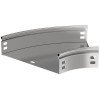 CPG01-0-45-050-200 IEK | Угол для лотка плавный 45град. 200х50 Г01 ESCA