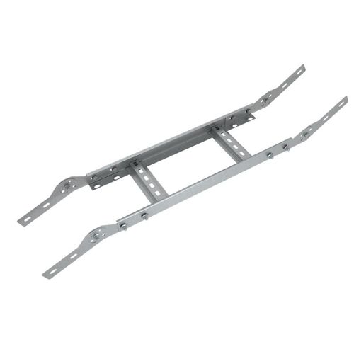 LO19349 КМ-Профиль | Угол для лотка шарнирный вертикальный 600х100 сталь 1.5мм 