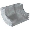 CPV51-0-90-100-500-HDZ IEK | Угол для лотка плавный 90град. 500х100 В10 ESCA HDZ
