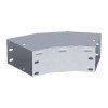 g4580400-RAL EKF | Угол для лотка горизонтальный 45град. 400х80 RAL