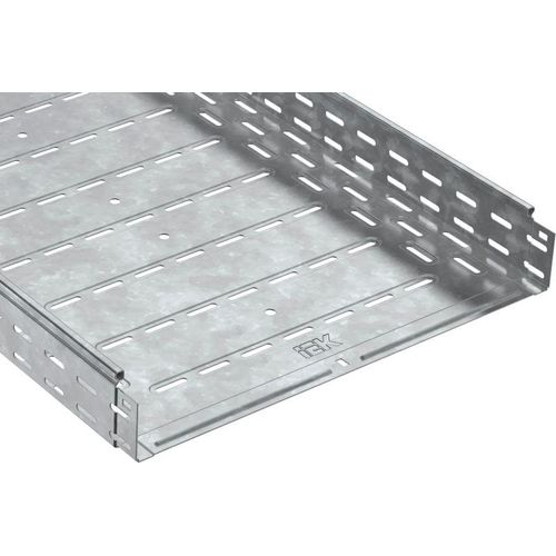 CLP10-080-400-3 IEK | Лоток листовой перфорированный 400х80 L3000 сталь 1мм