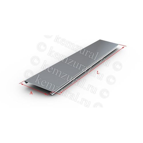 246 301123 14 КЭМЗ | Крышка для лотка замковая осн.300 сталь 1мм КЛЗ 300 УТ1.5 КЭМЗ 246