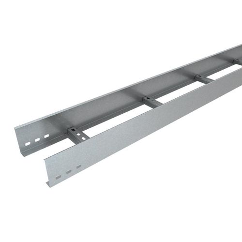 LO1024 КМ-Профиль | Лоток лестничный 400х100 L3000 сталь 1.2мм LL100-400-1.2-3000
