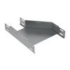 LO2312 КМ-Профиль | Переходник для лотка левый 50х100-400 сталь 1мм PD50-100-400-L
