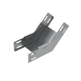 LO0137 КМ-Профиль | Угол для лотка вертикальный внутренний 45град. 50х50 сталь 0.8мм NL45-50-50