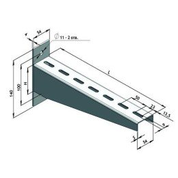 471 541406 14 КЭМЗ | Консоль КСЗ-140 сталь 2.0 УТ1.5 КЭМЗ 471
