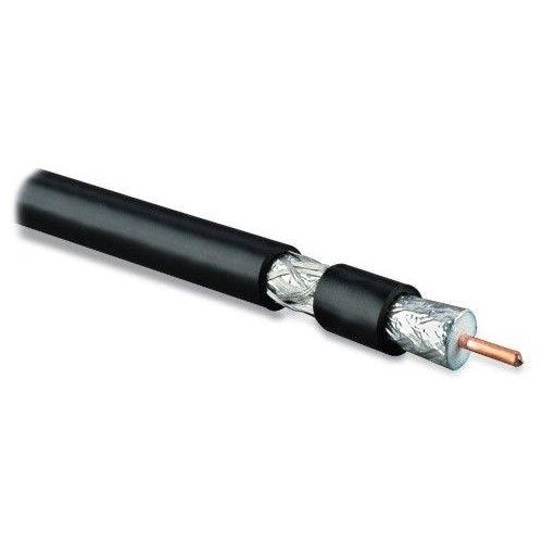 26440 Hyperline | Кабель коаксиальный COAX-RG11 RG-11 75Ом жила - 14 AWG PVC; общ. d10.16мм ПВХ (-20град.C - +80град.C) черн.