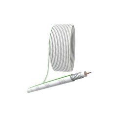 Б0044608 Эра | Кабель коаксиальный SAT 703 B.CCS/оплетка Al 75проц. PVC Simple 75Ом бел. (м)
