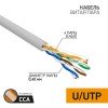 01-0048-3 PROCONNECT | Кабель витая пара U/UTP 4х2х26AWG кат.5 омедн. алюм. сер. (уп.305м) LIGHT