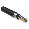 LC3-C5E04-339 ITK | Кабель витая пара F/UTP кат.5E 4х2х24AWG solid LDPE черн. (305м) (м)