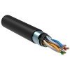 LC3-C604-329 ITK | Кабель витая пара F/UTP кат.6 4х2х23AWG solid LSZH черн. (305м) (м)