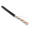 443599 Hyperline | Кабель витая пара неэкранир. U/UTP кат.5E 4 пары 24 AWG ож solid PVC -20град.C-+75град.C UUTP4-C5E-S24-IN-PVC-BK-100 гарантия: 15 лет компонентн. / 25 лет системн. черн. (уп.100м)