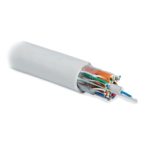 47047 Hyperline | Кабель витая пара U/UTP кат.5 25 пар (4 пары (24 AWG)х6 +1 пара (24 AWG)) 1 пара в LSZH обол. ож solid LSZH нг(А)-HF -20град.C-+60град.C UUTP25W-C5-S24-IN-LSZH-GY (UTP25W-C5-SOLID-INDOOR-LSZH) сер.