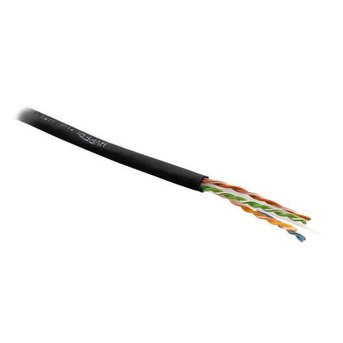 443521 Hyperline | Кабель витая пара неэкранир. U/UTP кат.6 4 пары 23 AWG ож solid с разделит. PVC-20град.C-+75град.C гарантия: 15 лет компонентн. / 25 лет системн. UUTP4-C6-S23-IN-PVC-BK-305 черн. (уп.305м)