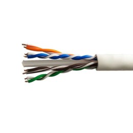 01-0316-1 SUPRLAN | Кабель витая пара U/UTP кат.6 4х2х23AWG solid CU PVC Six сер. (м)