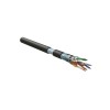 444611 Hyperline | Кабель витая пара F/UTP кат.5E 4 пары 24 AWG ож solid экран-фольга LSZH нг(А)-HF-20град.C-+75град.C FUTP4-C5E-S24-IN-LSZH-BK-305 гарантия: 15 лет компонентн. / 25 лет системн. черн. (уп.305м)