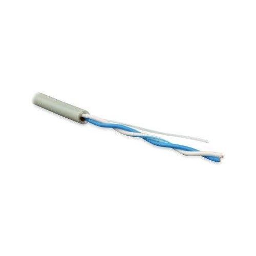 425972 Hyperline | Кабель витая пара неэкранир. U/UTP кат.5 1 пара (24 AWG) ож solid LSZH -20град.C-+75град.C UUTP1-C5-S24-IN-LSZH-GY-500 сер. (уп.500м)