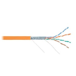 NKL 2200C-OR NIKOLAN | Кабель витая пара F/UTP кат.5E 4х2х24AWG solid LSZH оранж. (уп.305м) NIKOLAN