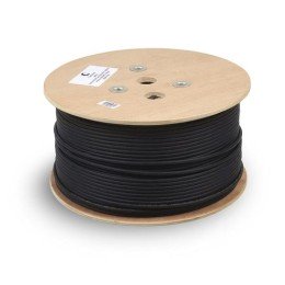 7172c Cabeus | Кабель витая пара U/UTP кат.5E 4х2х24AWG solid HDPE LSZH-UV OUTDOOR UTP-4P-Cat.5e-SOLID-OUT-LSZH-UV черн. (уп.305м)