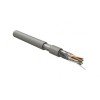 444052 Hyperline | Кабель F/UTP кат.5E 4х2х24AWG ож solid PVC IFUTP4-C5E-S24/1-FRPVC-GY для сетей Industrial Ethernet (уп.500м) сер.