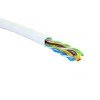 19C-U6-27WT-B305 Eurolan | Кабель U/UTP кат.6 4 пары 24 AWG нг(А)-HF Slim Line внутр. прокладки бел. (кор.)