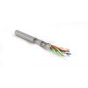 435484 Hyperline | Кабель витая пара экранир. S/FTP кат.7 4 пары 23 AWG 600МГц ож solid LSZH (нг(А)-HF) SFTP4-C7-S23-IN-LSZH-GY-500 сер. (уп.500м)