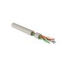 444051 Hyperline | Кабель U/UTP кат.5E 4х2х24AWG ож solid PVC IUUTP4-C5E-S24/1-FRPVC-GY для сетей Industrial Ethernet сер. (уп.500м)