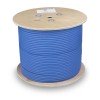 7750c Cabeus | Кабель витая пара S/FTP кат.8 4х2х23AWG solid LSZH нг(А)-HF SSTP-4P-Cat.8-SOLID-IN-LSZH-BL син. (уп.305м)