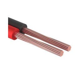 01-6101-3 Rexant | Кабель Stereo 2х0.25 Red/Black 100м (м)