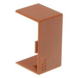 EL-KK10D-S-040-025-K11 IEK | Соединитель на стык КМС 40х25 дуб (уп.4шт) ELECOR