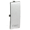 09504G DKC | Соединение на стык для кабель-канала 90х50 фронт. сер. мет.