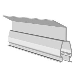 sep-105-50 EKF | Перегородка разделительная для парапетного кабель-канала высота 40 L2000 C-Line